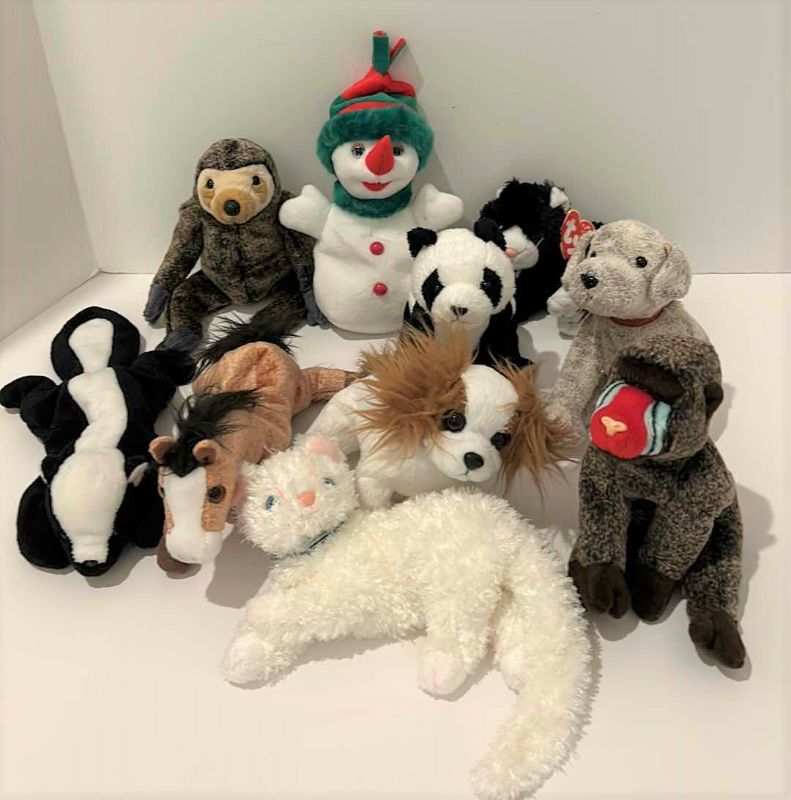 Photo 1 of 10 COLLECTIBLE BEANIE BABIES