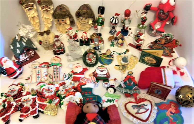 Photo 1 of VINTAGE CHRISTMAS DECORATIONS