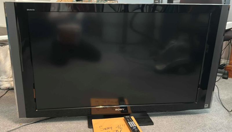 Photo 1 of SONY LCD 46” TV WITH REMOTE $988