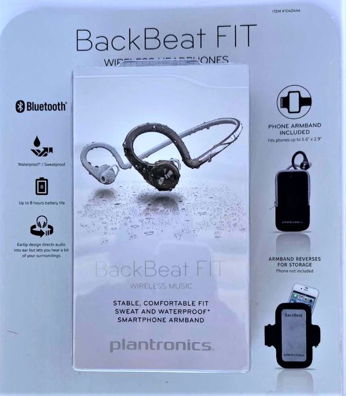 Photo 1 of NEW PLANTRONICS BACK BEAT FIT WIRELESS HEADPHONES