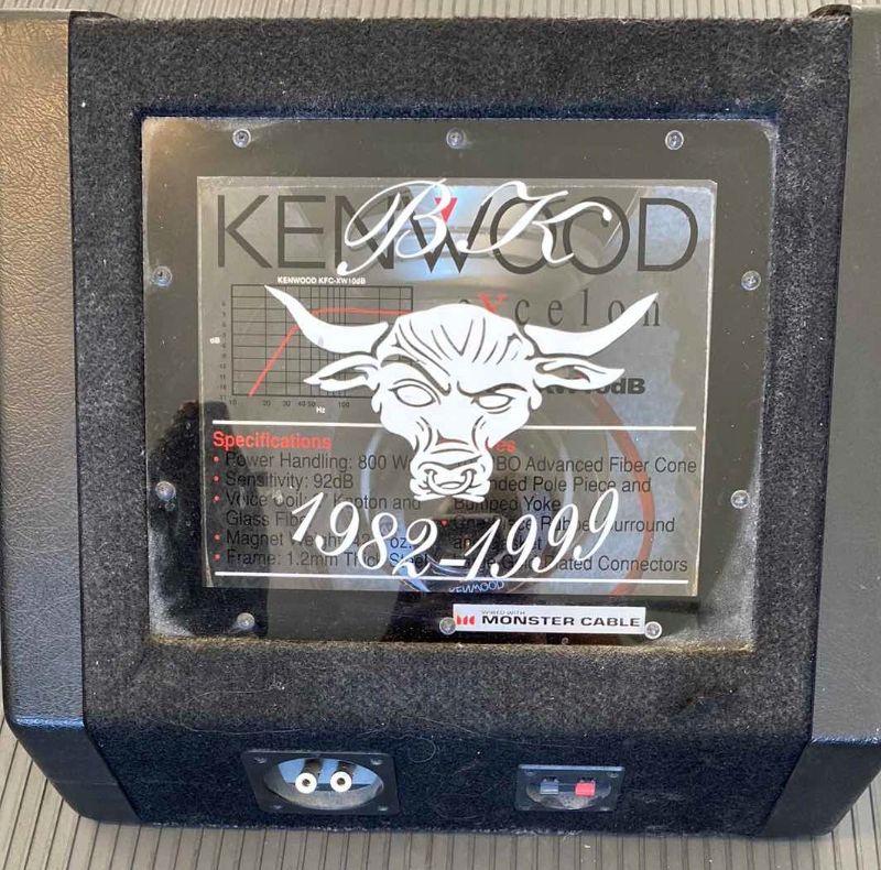 Photo 1 of KENWOOD KFC-XW10dB CUSTOM SPEAKER