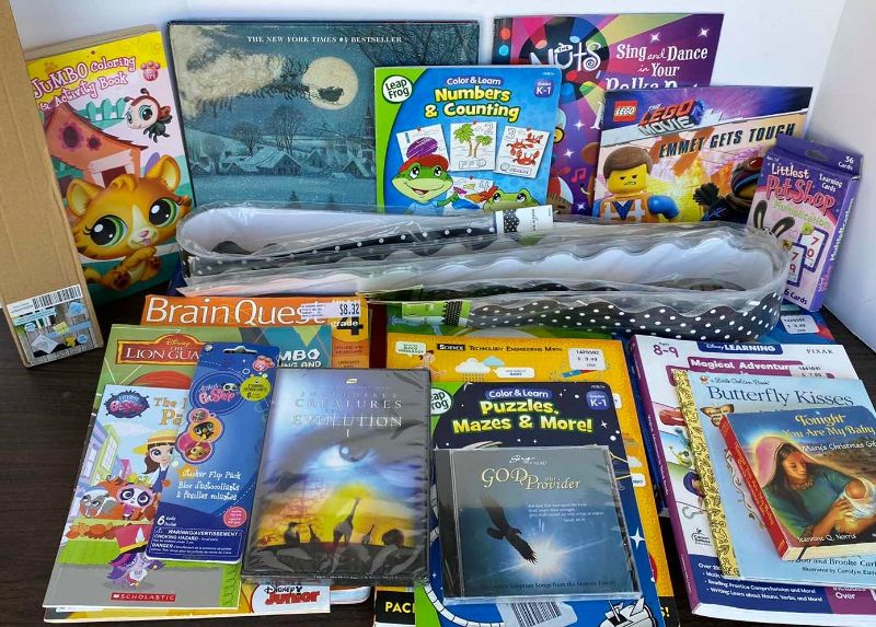Photo 1 of ASSORTED KIDS BOOKS AND BULLETIN BOARD SUPPLIES