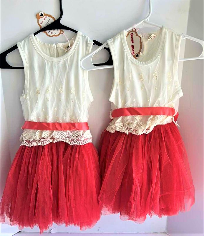 Photo 1 of THREE NEW CHILDRENS DRESSES SIZE 11, 13