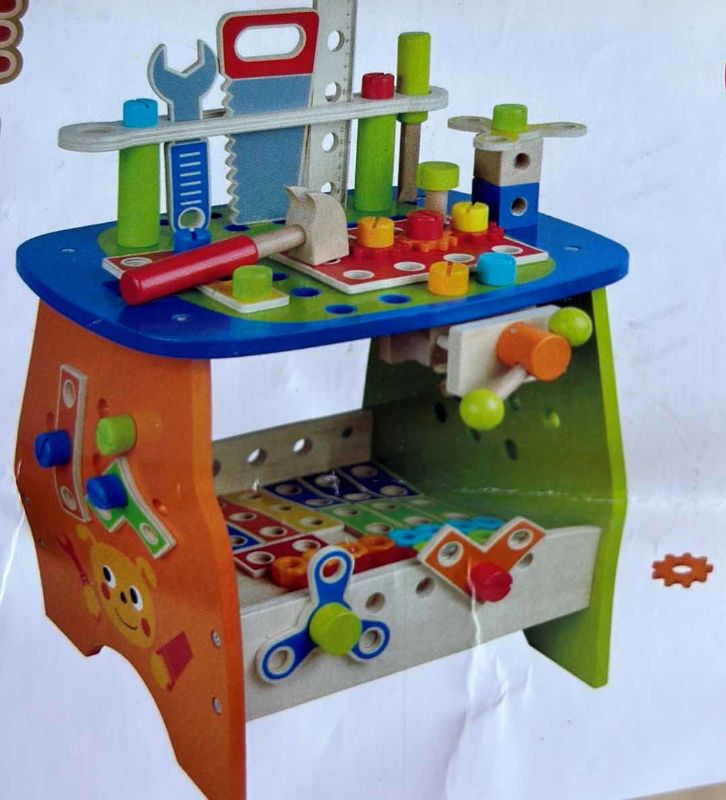 Photo 1 of KIDS TOOL TABLE WITH ACCESSORIES