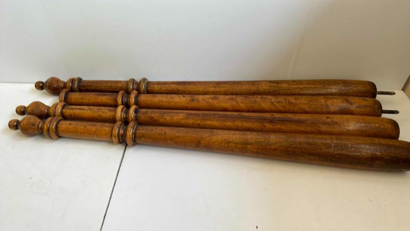 Photo 1 of VINTAGE LEA WOOD HEADBOARD / FOOTBOARD AND SIDE RAILS