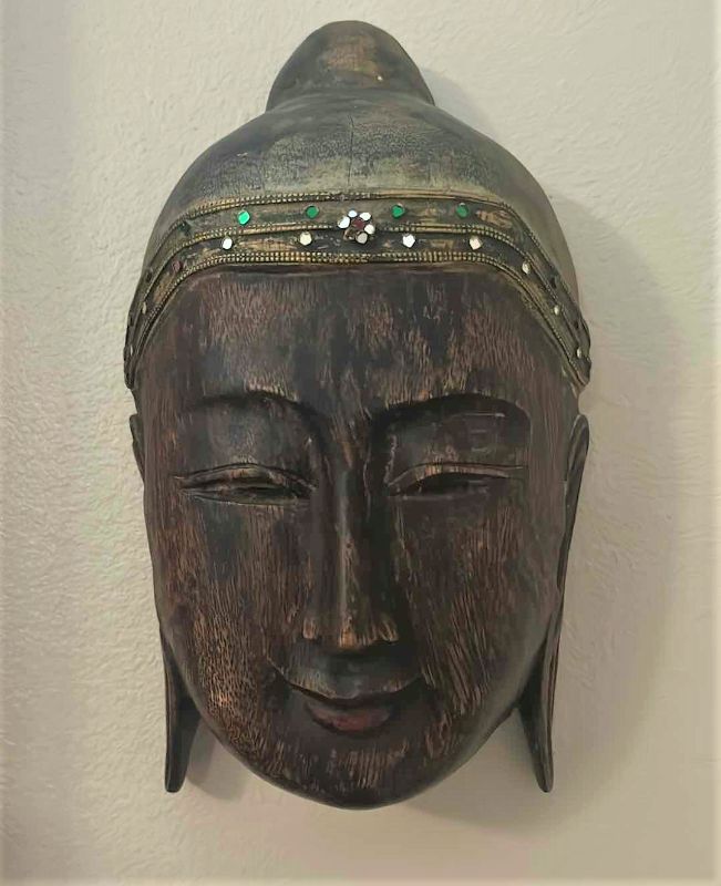 Photo 1 of COLLECTIBLE THAILAND WOOD MASK 7.5” x 11”