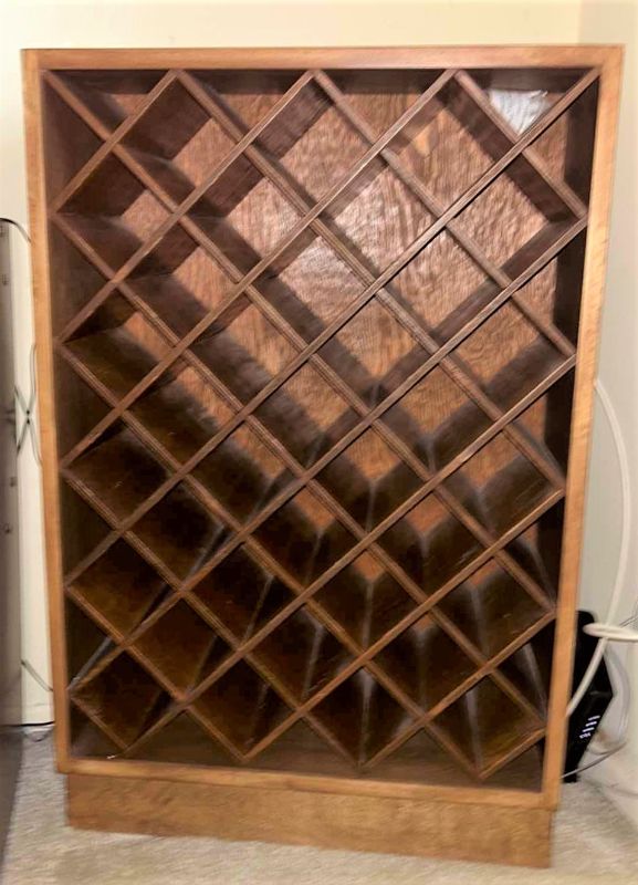 Photo 1 of WOOD WINE CABINET 23” x 10” x H36”