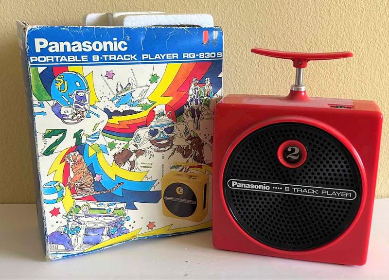 Photo 1 of PANASONIC PORTABLE 8-TRACK PLAYER