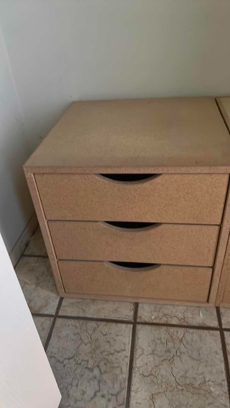 Photo 1 of TWO SMALL DRESSER DRAWERS EACH 16” x 16” x 16”