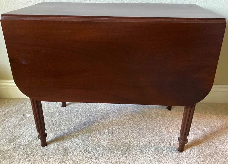 Photo 1 of DROP LEAF TABLE UNOPENED 36” X 20 H29”