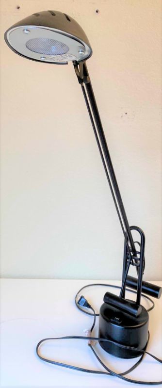 Photo 1 of BLACK ADJUSTABLE DESK LAMP H26”