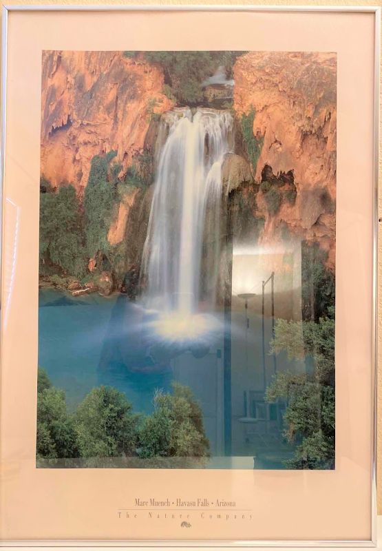 Photo 1 of METAL FRAMED HAVASU FALLS AZ ART 24” X 34”