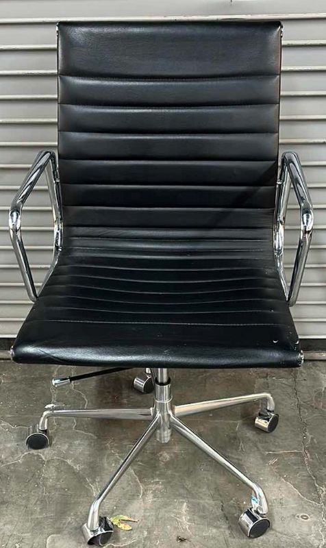 Photo 1 of EXECUTIVE LEATHER ADJUSTABLE OFFICE CHAIR