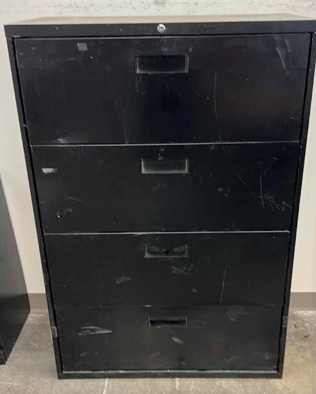 Photo 1 of 4 DRAWER METAL FILING CABINET 36” X 19” H53”