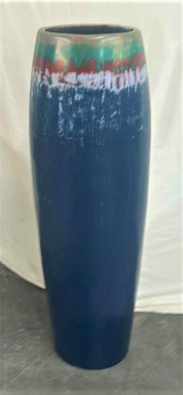 Photo 7 of  PAINTED WOOD VASE 26.5”