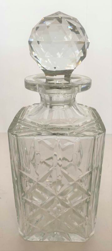 Photo 1 of SIGNED CRYSTAL DECANTER 9 1/2”