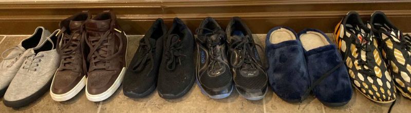 Photo 1 of MENS SIZE 8, 8 1/2 and ADIDAS 10 1/2 SHOES