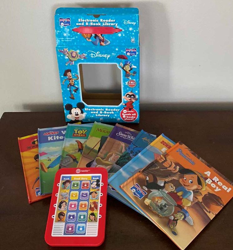 Photo 1 of DISNEY ELECTRONIC READER 8-BOOK LIBRARY