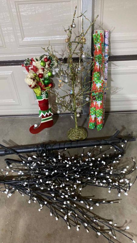 Photo 1 of HOLIDAY DECOR HALLOWEEN TREE CHRISTMAS TREE STOCKING