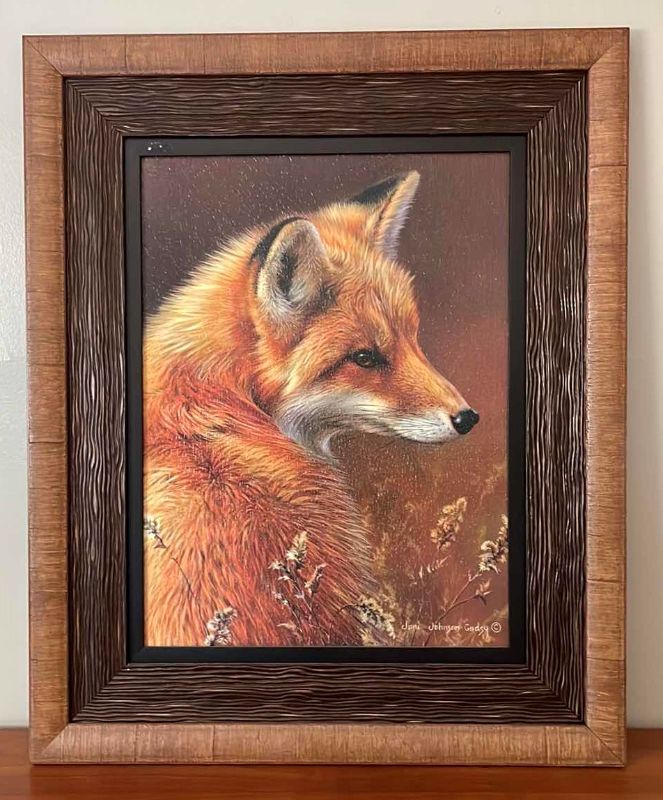 Photo 1 of FRAMED JONI JOHNSON GODSY FOX PRINT  28”x 34”H