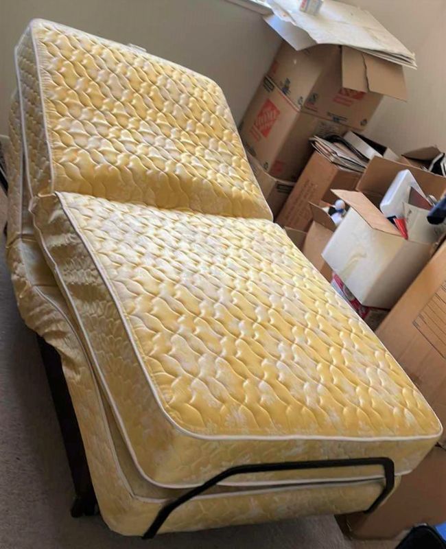 Photo 1 of ORTHOPEDIC ADJUSTABLE  BED TWIN MATTRESS 28 ”H