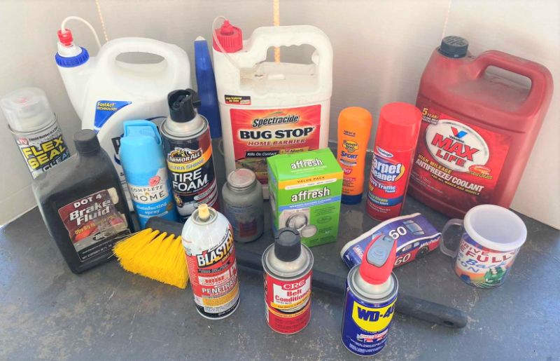 Photo 1 of AUTOMOTIVE AND HOUSEHOLD SUPPLIES