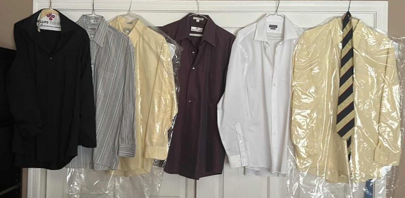 Photo 1 of MENS DRESS SHIRTS 16 1/2 x 32" 34"