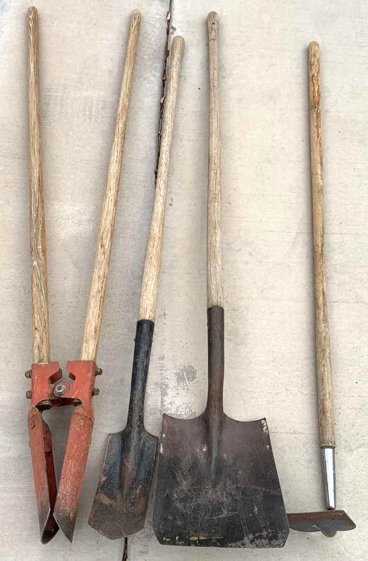 Photo 1 of GARDEN TOOLS SHOVELS AND HOES
