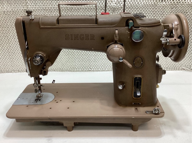 Photo 1 of VINTAGE SINGER 319W SEWING MACHINE 