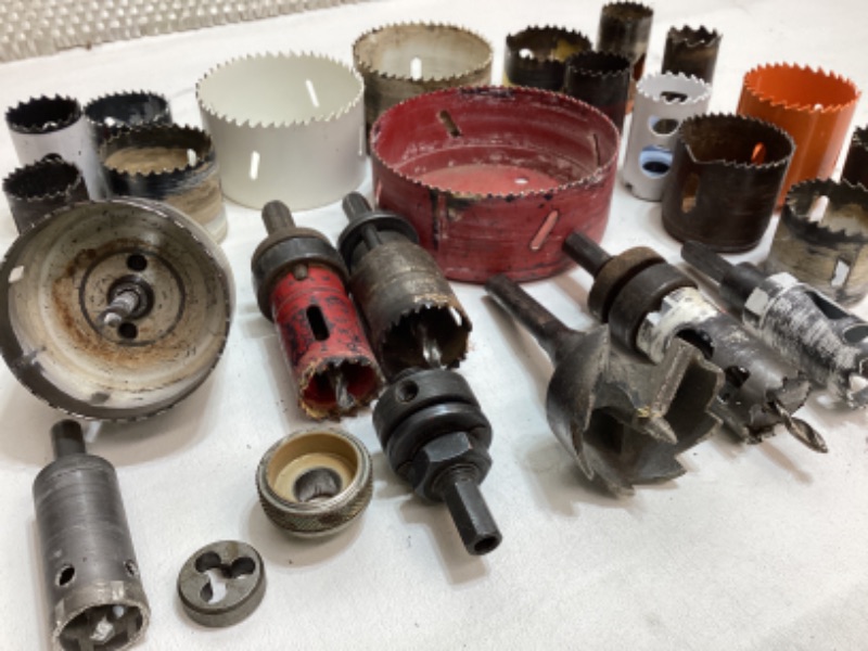 Photo 1 of HOLE HOGS WITH ASSORTMENT OF SIZES
