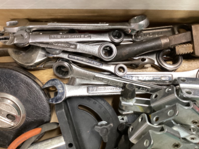 Photo 2 of ASSORTMENT OF TOOLS…. SOME CRAFTSMAN AND MORE