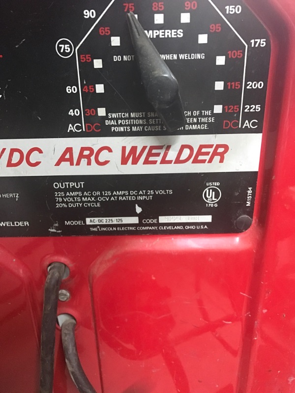 Photo 3 of LINCOLN AC/DC ARC WELDER