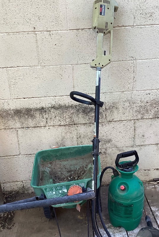 Photo 1 of WEED TRIMMER, SCOUTS SPREADER & SPRAYER