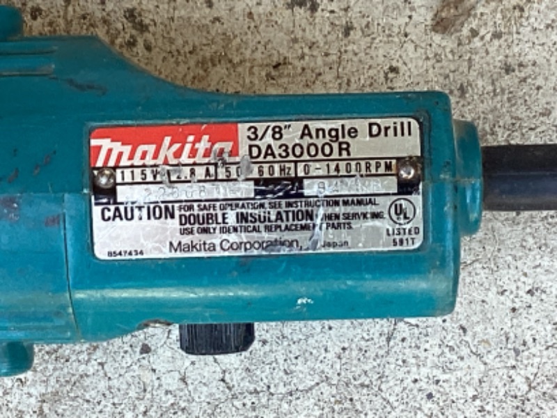 Photo 1 of MILWAUKEE DRILL & MIKITA ANGLE DRILL