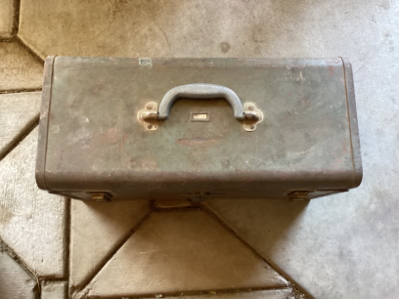 Photo 2 of CRAFTSMAN VINTAGE TOOL BOX WITH SOME TOOLS