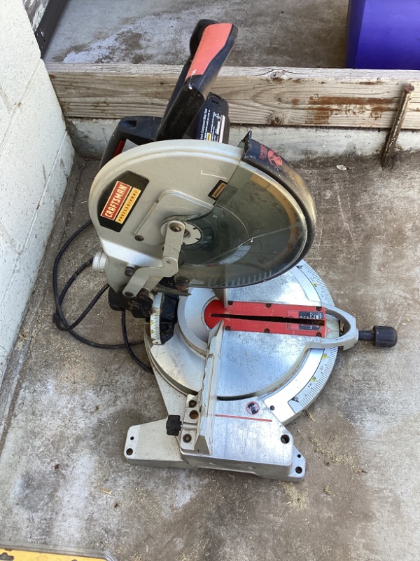 Photo 1 of CRAFTSMAN 12” COMPOUND MITER SAW