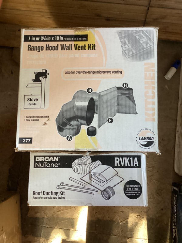 Photo 1 of NEW VENT KITS