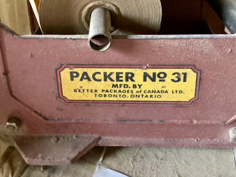 Photo 2 of PACKER  No 31 TAPE DISPENSER M.F.D. BY BETTER PACKAGES OF CANADA