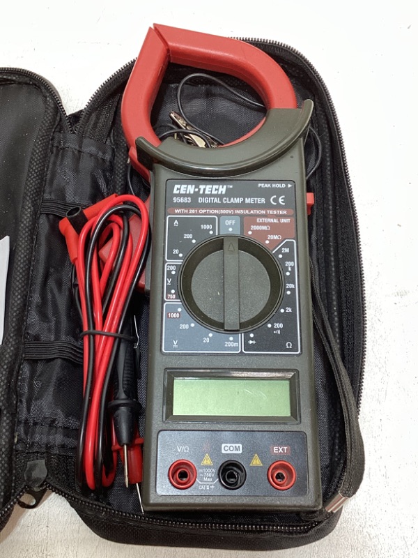 Photo 2 of CEN-TECH DIGITAL CLAMP MULTIMETER