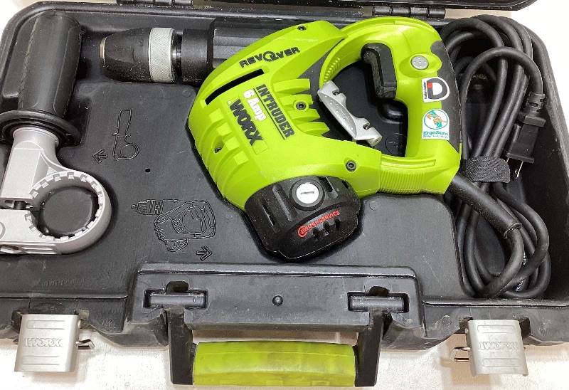 Photo 2 of WORX INTRUDER WT101K REVOLVER 6 AMP DRILL