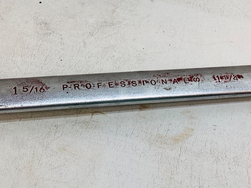 Photo 2 of PROTO TOOLS WRENCH 1-5/6