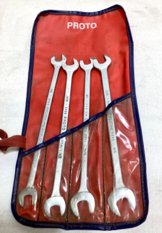 Photo 2 of PROTO WRENCH SET IN POUCH