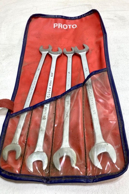 Photo 1 of PROTO WRENCH SET IN POUCH