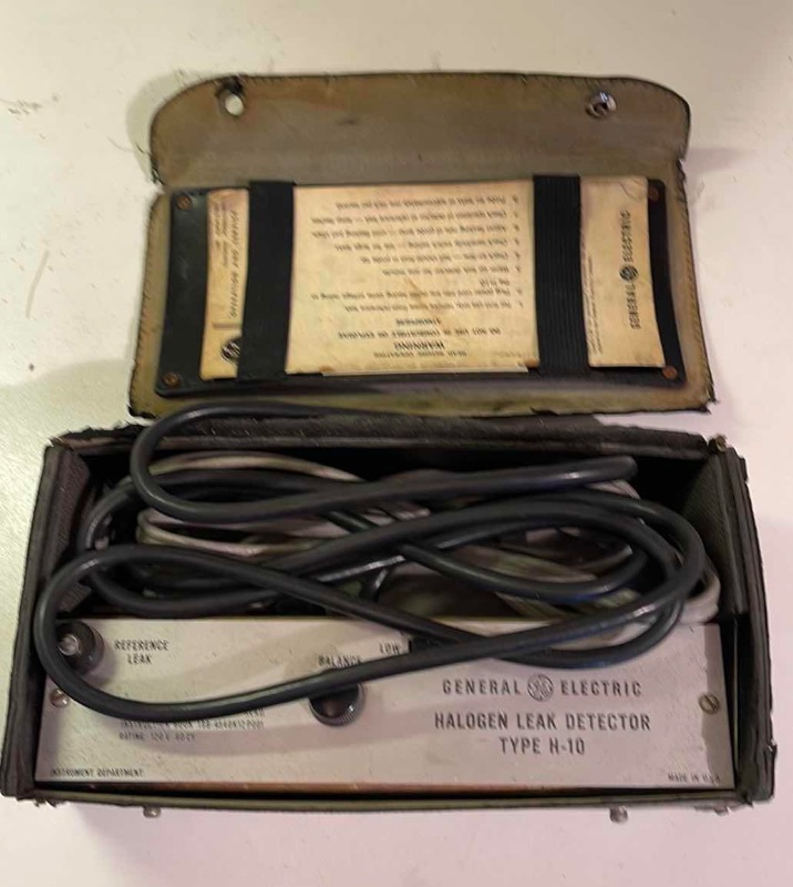 Photo 1 of GENERAL ELECTRIC HALOGEN LEAK DETECTOR H-10