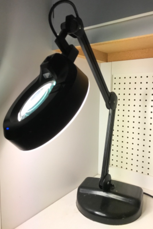 Photo 1 of LUXO MAGNIFYING WORK LAMP