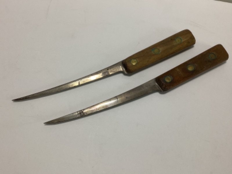 Photo 1 of ANTIQUE F. DICK GERMANY - BONING KNIVES