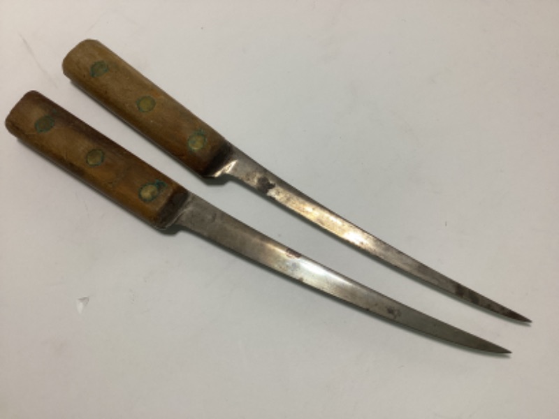 Photo 3 of ANTIQUE F. DICK GERMANY - BONING KNIVES