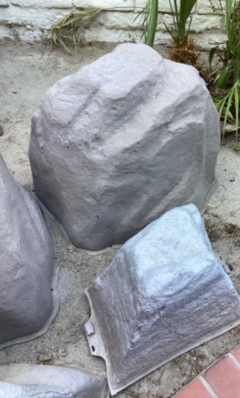 Photo 2 of FAUX ROCKS FOR HIDING IRRIGATION IN GARDEN 5 COUNT