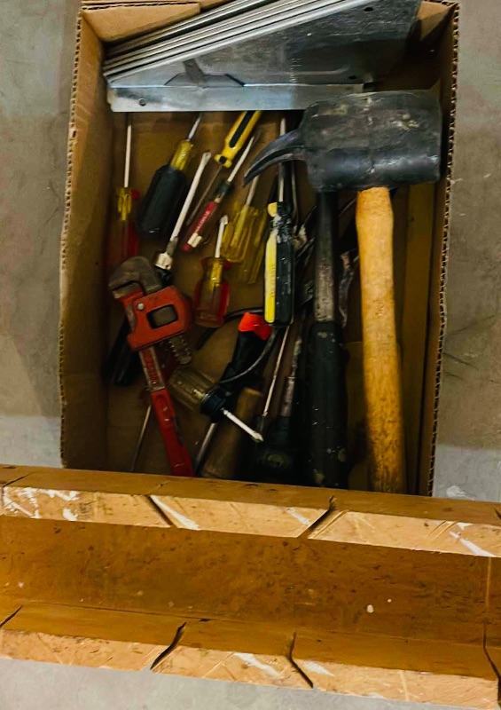 Photo 1 of BOX OF TOOLS