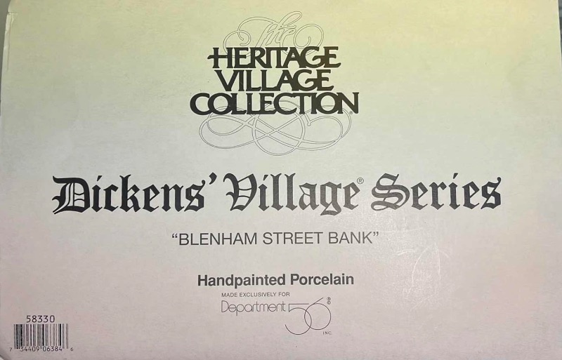 Photo 2 of HERITAGE VILLAGE COLLECTION DICKENS VILLAGE SERIES LOT OF 4